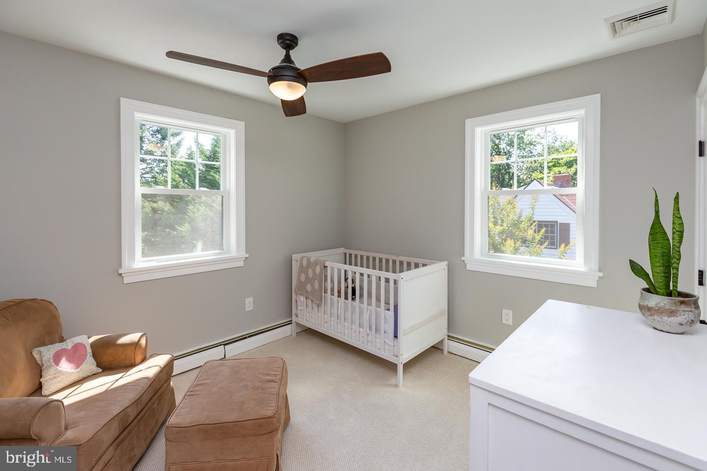 100 Bobbin Mill Road Media, PA 19063 - Photo 30 of 37 Bedroom 4 w/Ceiling Fan