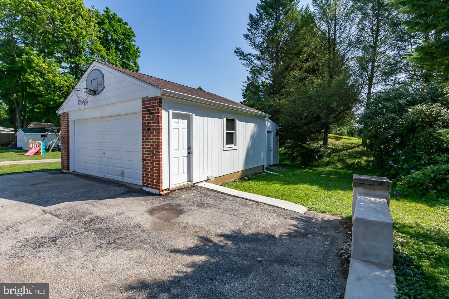 100 Bobbin Mill Road Media, PA 19063 - Photo 37 of 37 Detached 2 Car Garage w/Bonus Storage Room in Back