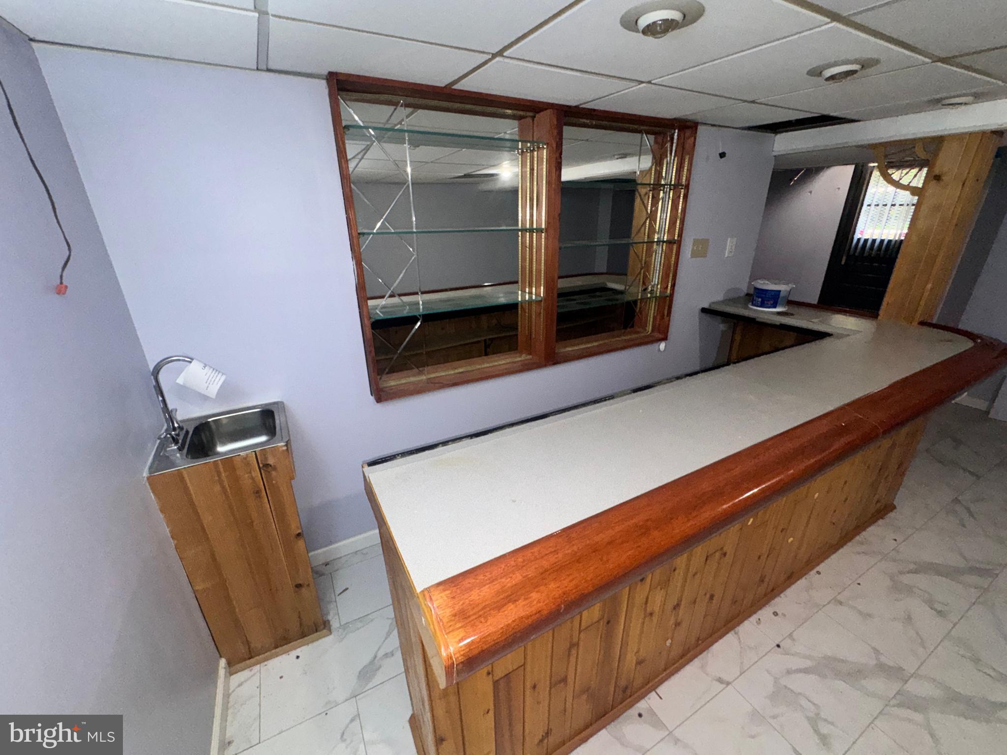 810 Irvington Road Drexel Hill, PA 19026 - Photo 29 of 30 full finished basement with wet bar