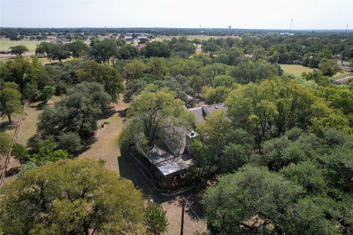 6724 Outer Avenue Leander, TX 78641 - Photo 35 of 40 an aerial view of a house with a yard
