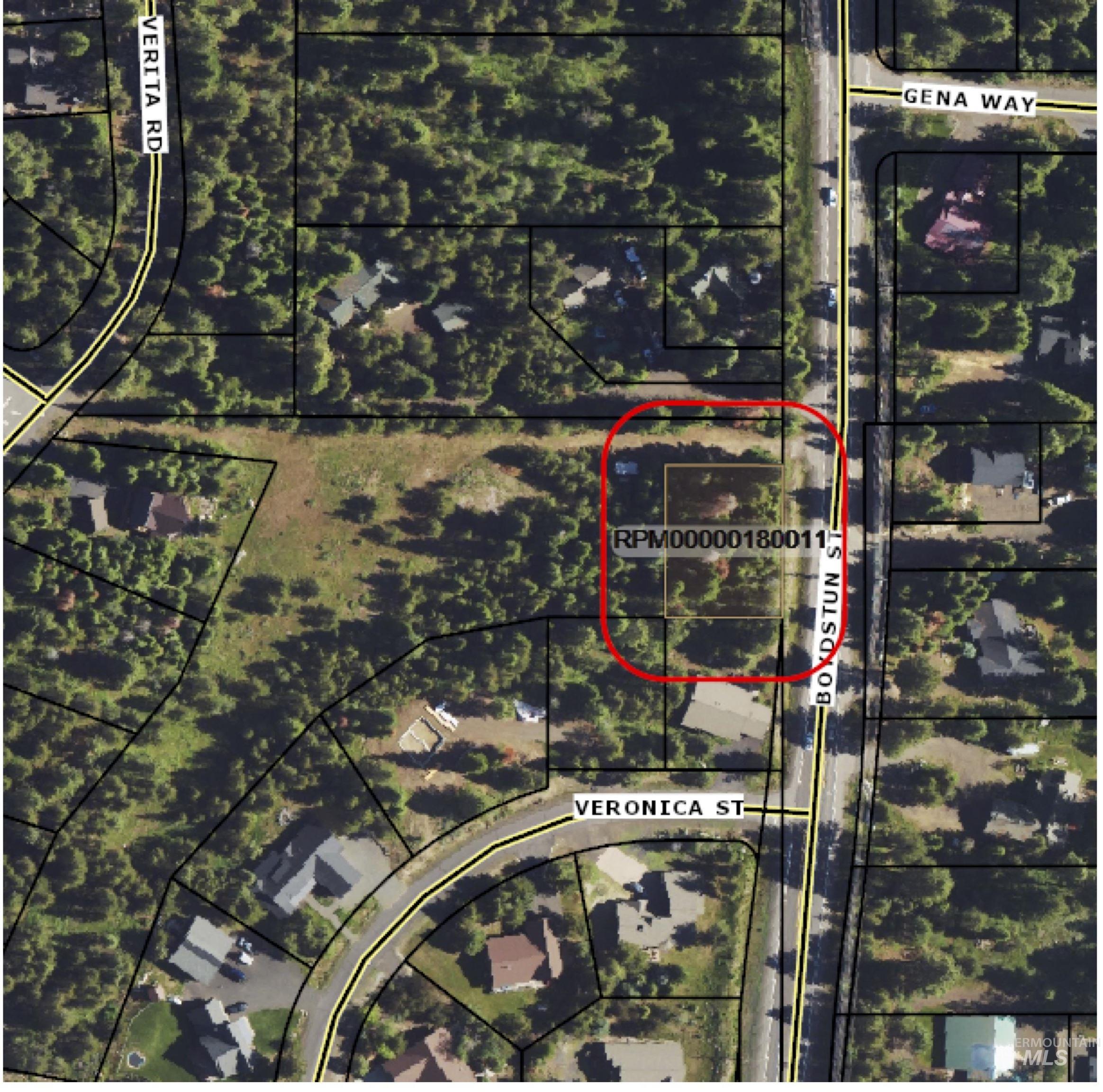 Tbd Boydstun Street McCall, ID 83638 - Photo 8 of 9 Aerial overview of property's location