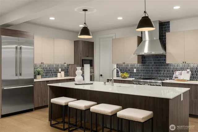 a kitchen with a sink cabinets and window