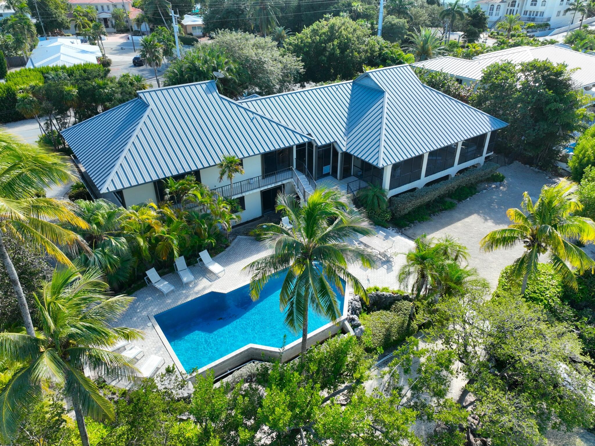112 Bimini Drive Duck Key, FL 33050 - Photo 2 of 36 112-Bimini-Drive-back-aerial