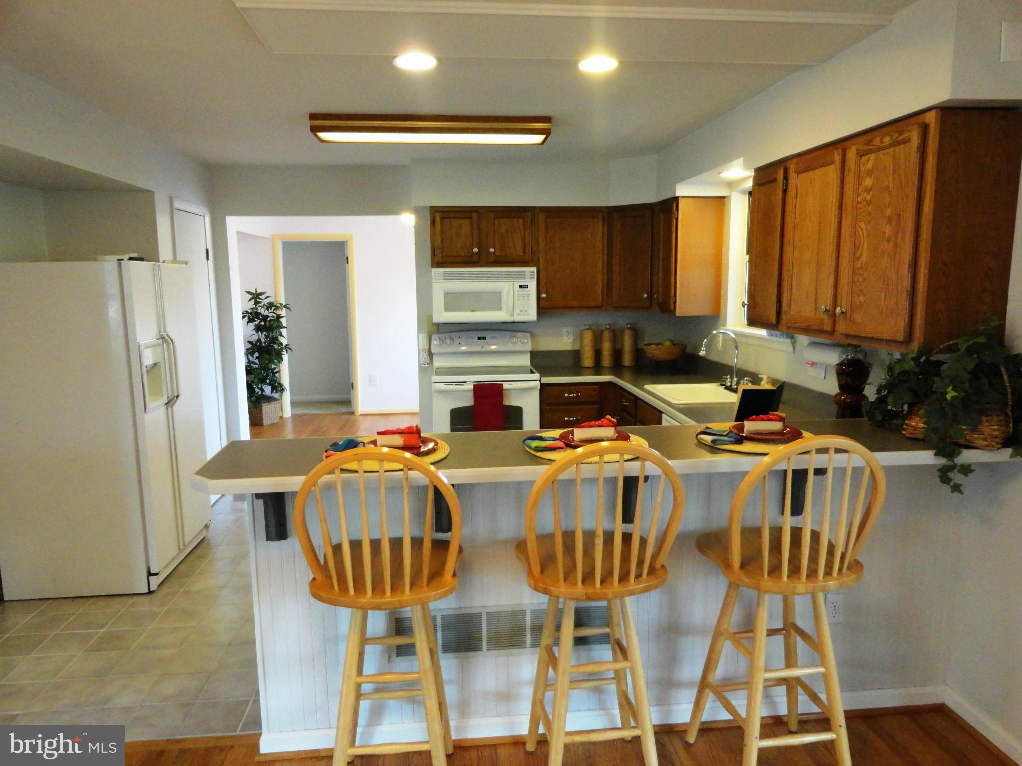 822 Dividing Road Severna Park, MD 21146 - Photo 6 of 30 Open Kitchen with breakfast bar