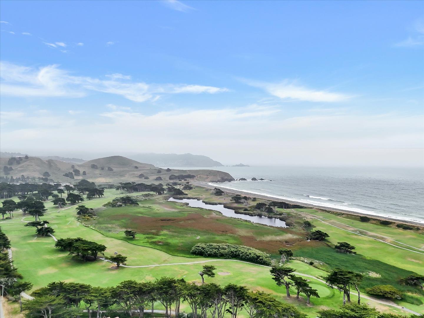 160 Clarendon Road Pacifica, CA 94044 - Photo 47 of 81 a view of lake with mountain