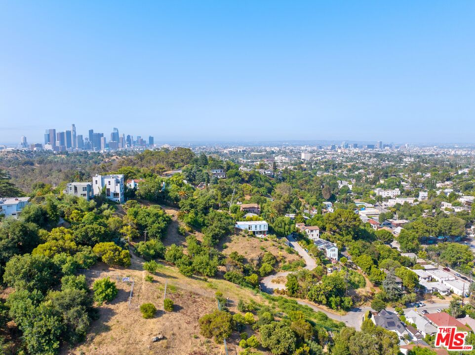 2100 Avon Street Los Angeles, CA 90026 - Photo 18 of 36 an aerial view of a city with lots of residential buildings