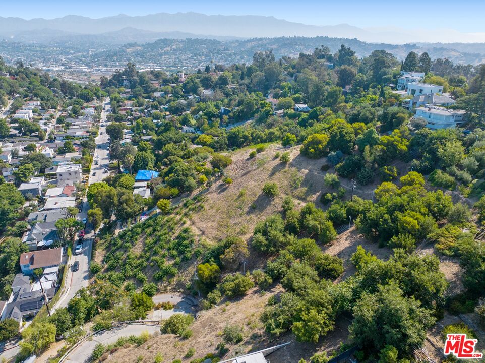 2100 Avon Street Los Angeles, CA 90026 - Photo 19 of 36 an aerial view of a city with lots of residential buildings