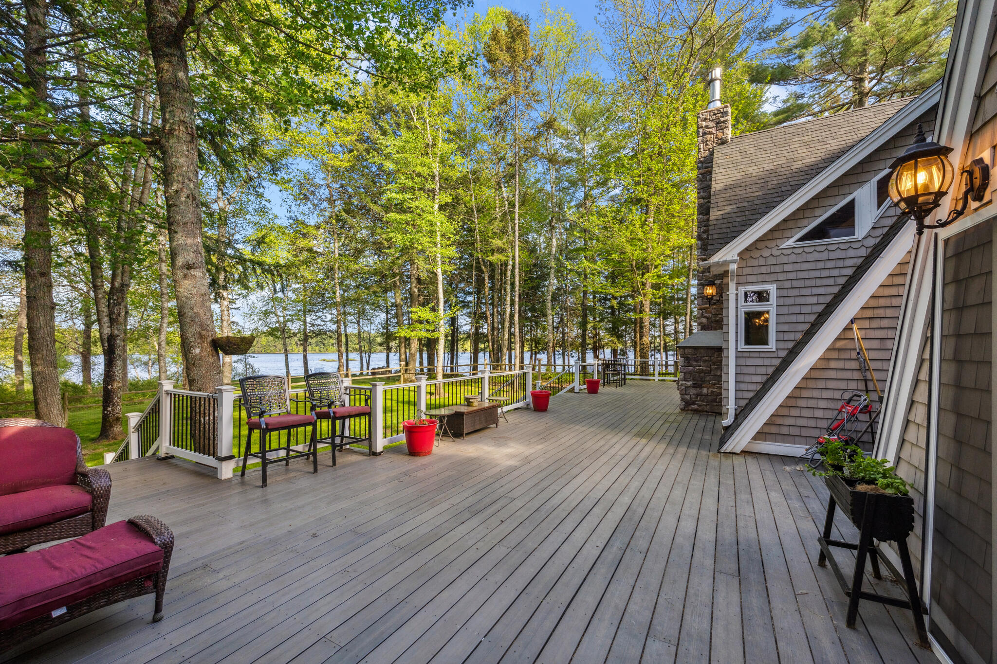 95 Silsby Road Mariaville, ME 04605 - Photo 44 of 88 Expansive Deck