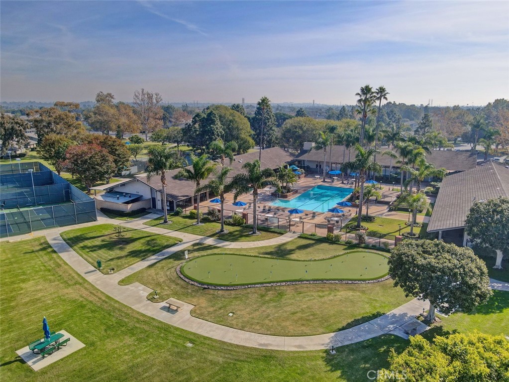 8566 Larkhall Circle, Unit 808A Huntington Beach, CA 92646 - Photo 30 of 46 an aerial view of a house with outdoor space