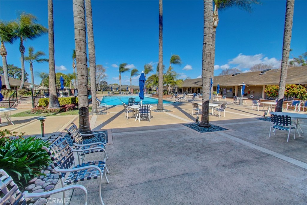 8566 Larkhall Circle, Unit 808A Huntington Beach, CA 92646 - Photo 35 of 46 a view of outdoor space with seating area