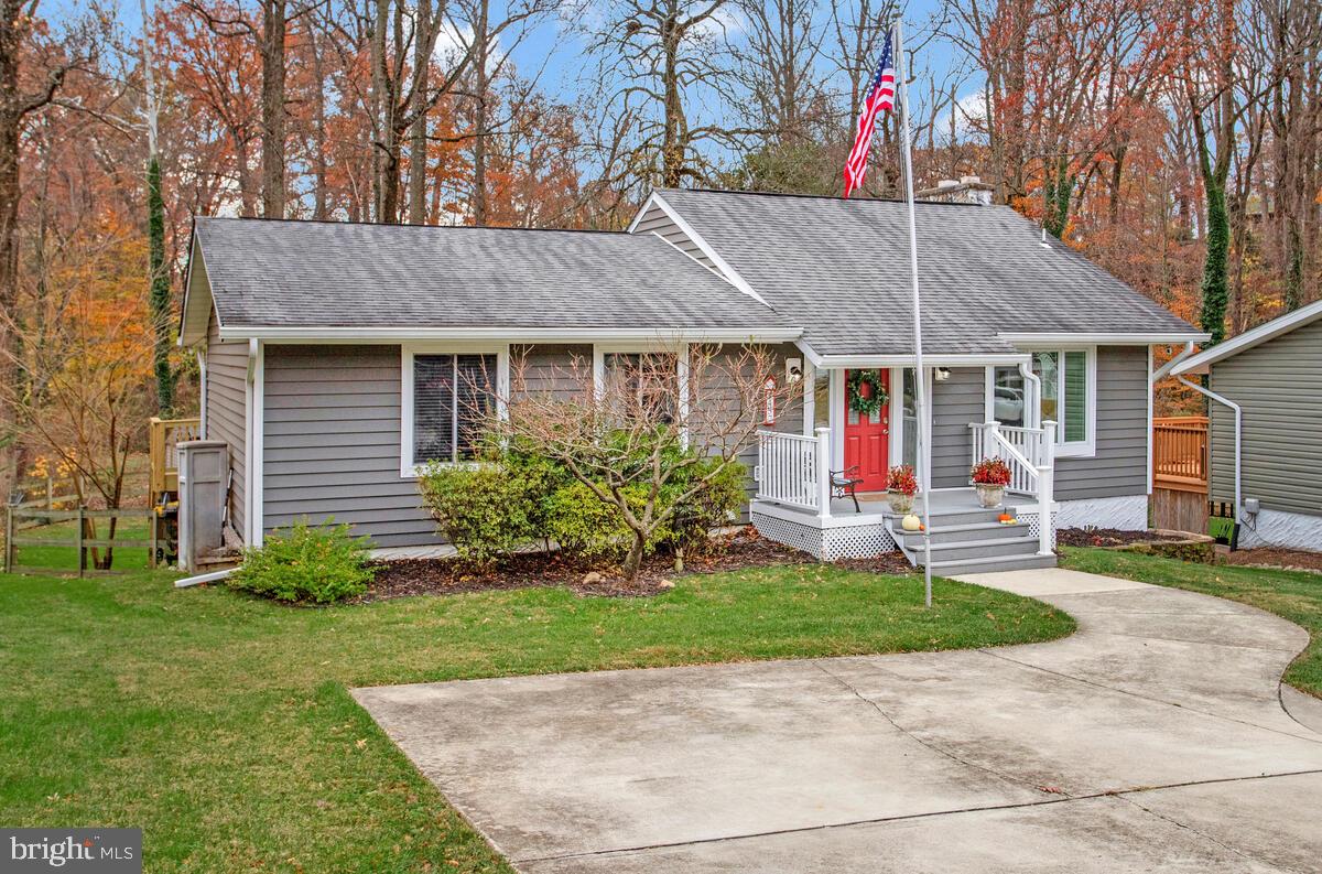 437 Kingwood Road Linthicum Heights, MD 21090 - Photo 35 of 38 a view of a house with a yard plants and large tree