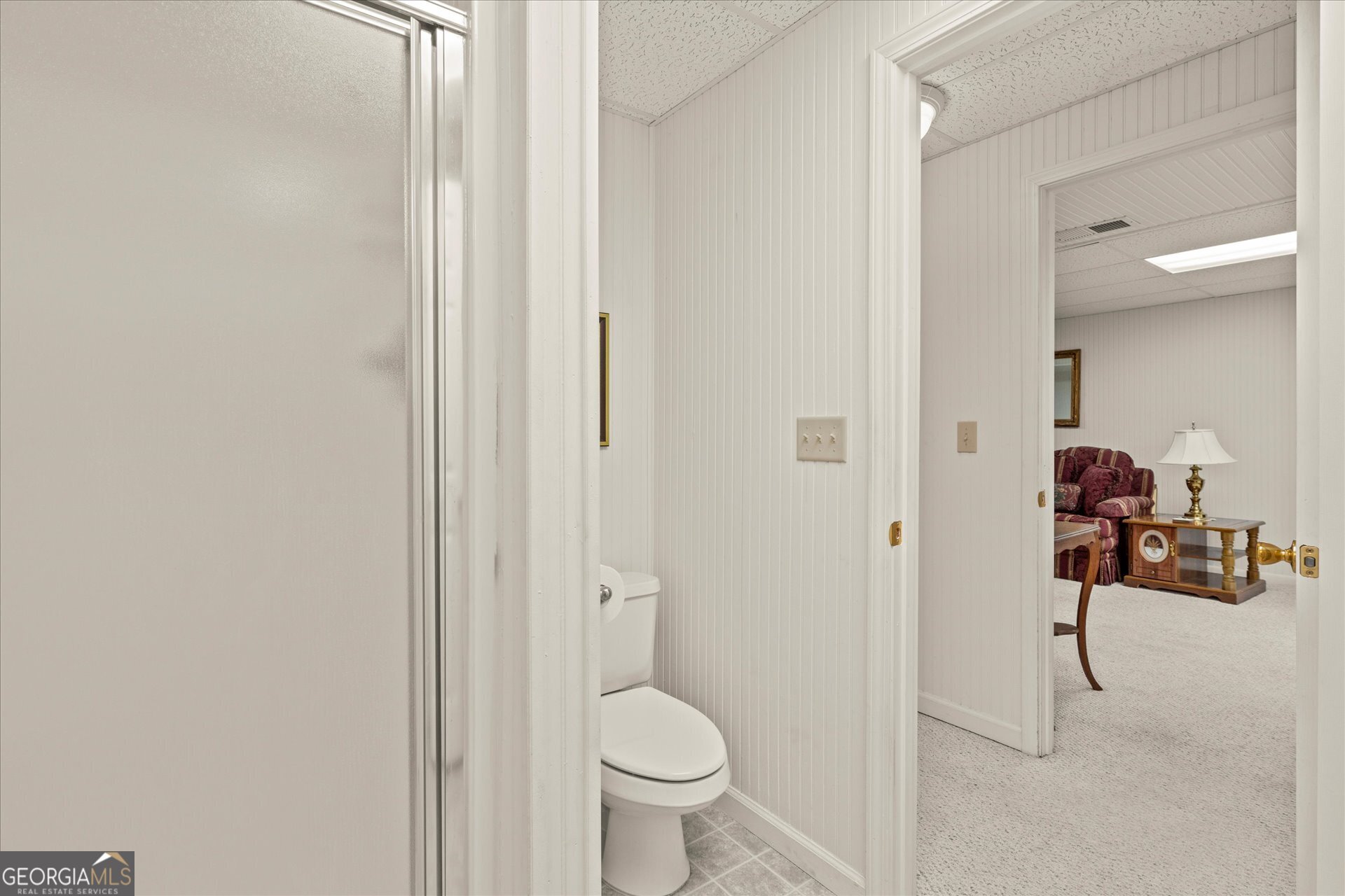 2643 Macedonia Road Franklin, GA 30217 - Photo 20 of 47 a bathroom with a toilet and a shower