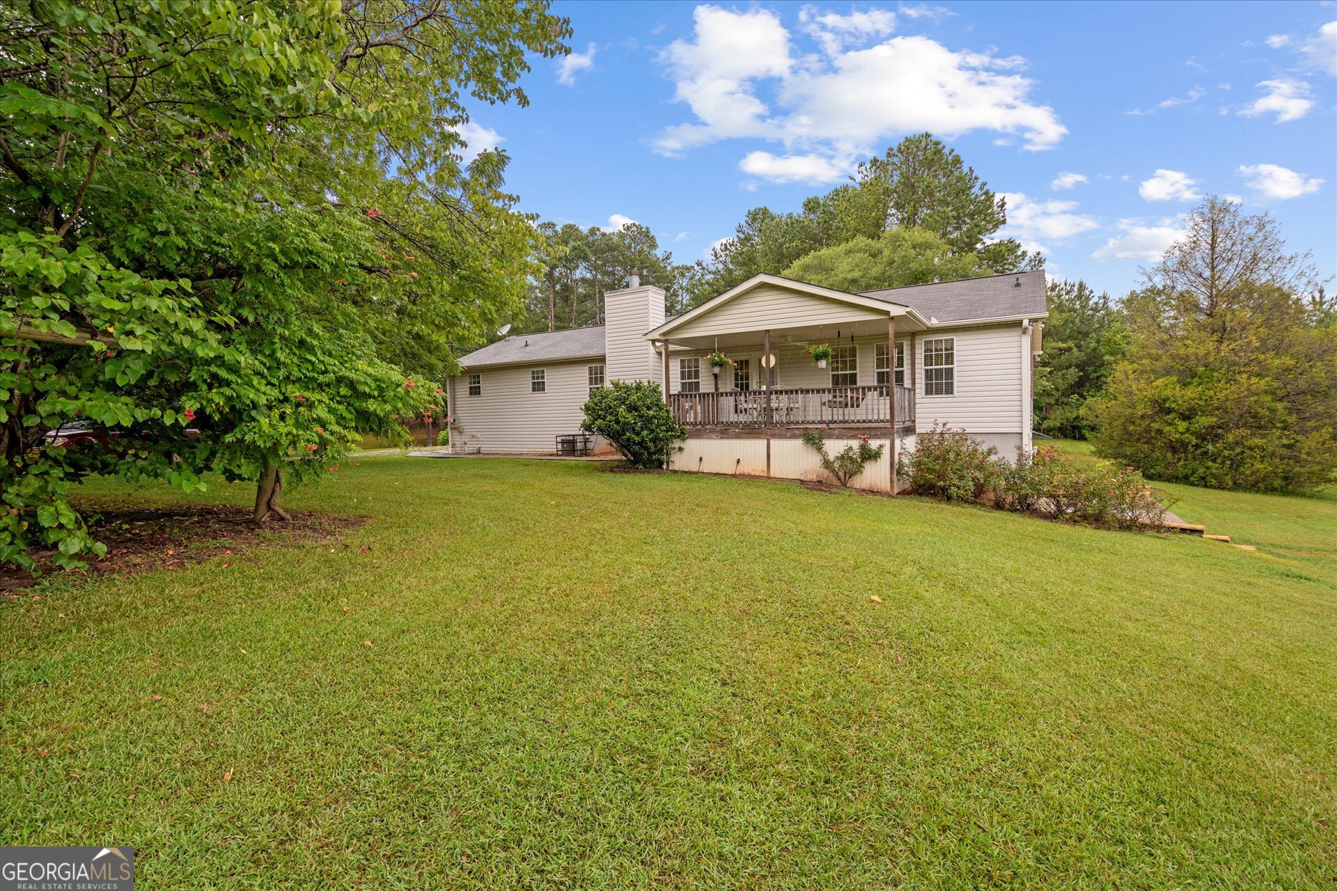 2643 Macedonia Road Franklin, GA 30217 - Photo 27 of 47 a view of a house with a yard