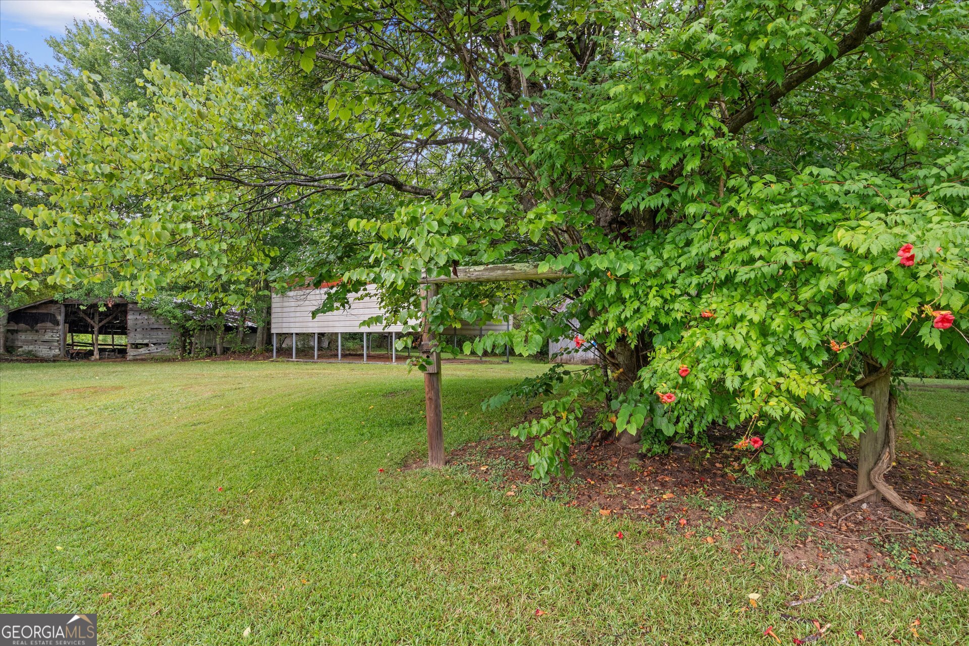 2643 Macedonia Road Franklin, GA 30217 - Photo 33 of 47 a view of a house with a yard