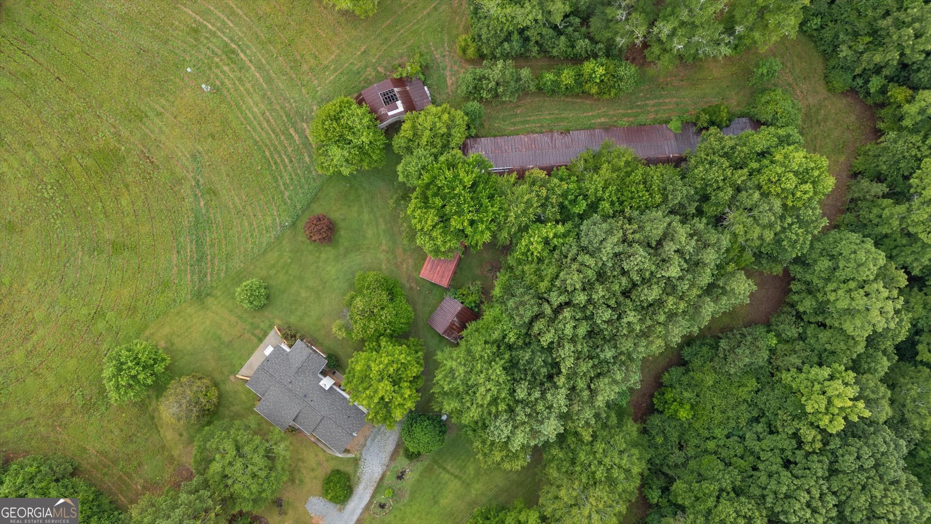 2643 Macedonia Road Franklin, GA 30217 - Photo 40 of 47 view of outdoor space and yard