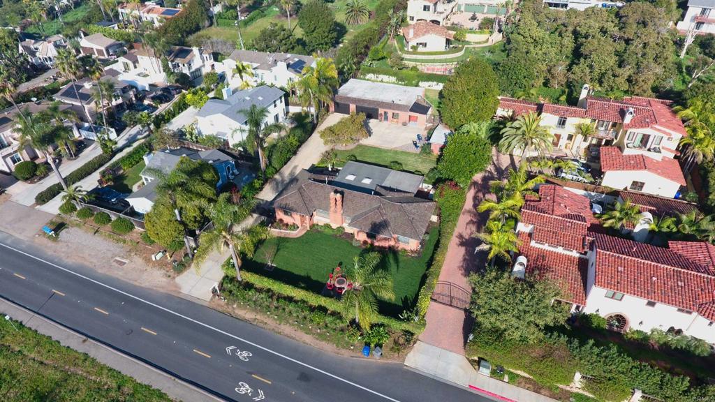 215 North Vulcan Avenue Encinitas, CA 92024 - Photo 35 of 37 an aerial view of residential houses with outdoor space