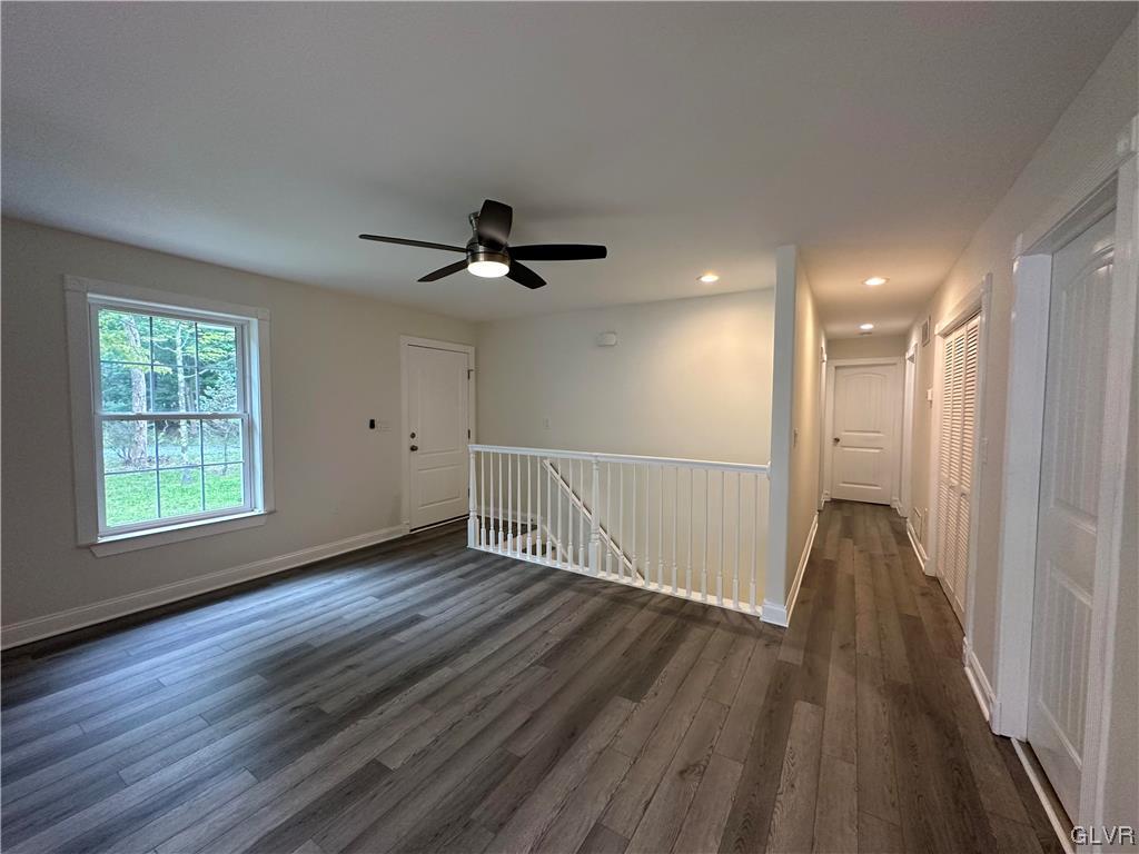 1204 Lakeside Drive Effort, PA 18330 - Photo 8 of 25 a view of empty room with wooden floor and window