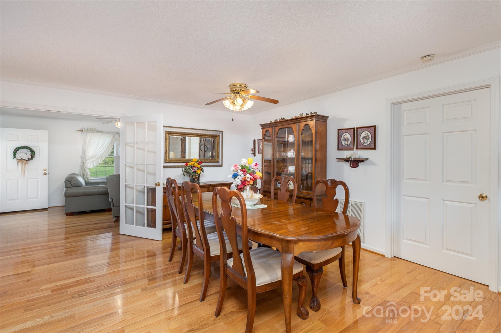 5306 Macedonia Church Road Vale, NC 28168 - Photo 11 of 35 a view of a dining room with furniture and wooden floor