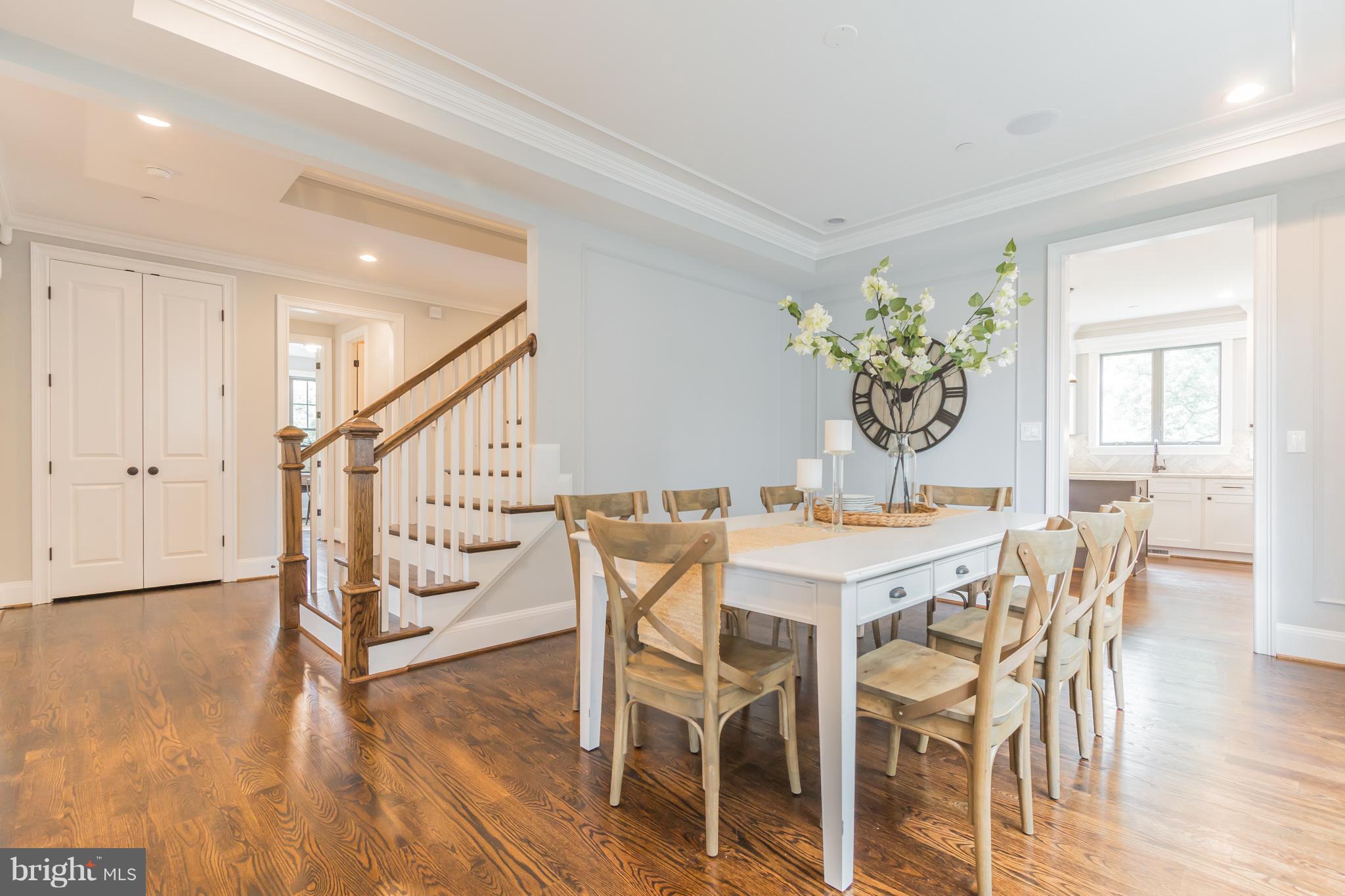 736 Thayer Avenue Silver Spring, MD 20910 - Photo 16 of 30 a view of a dining room with furniture and wooden floor