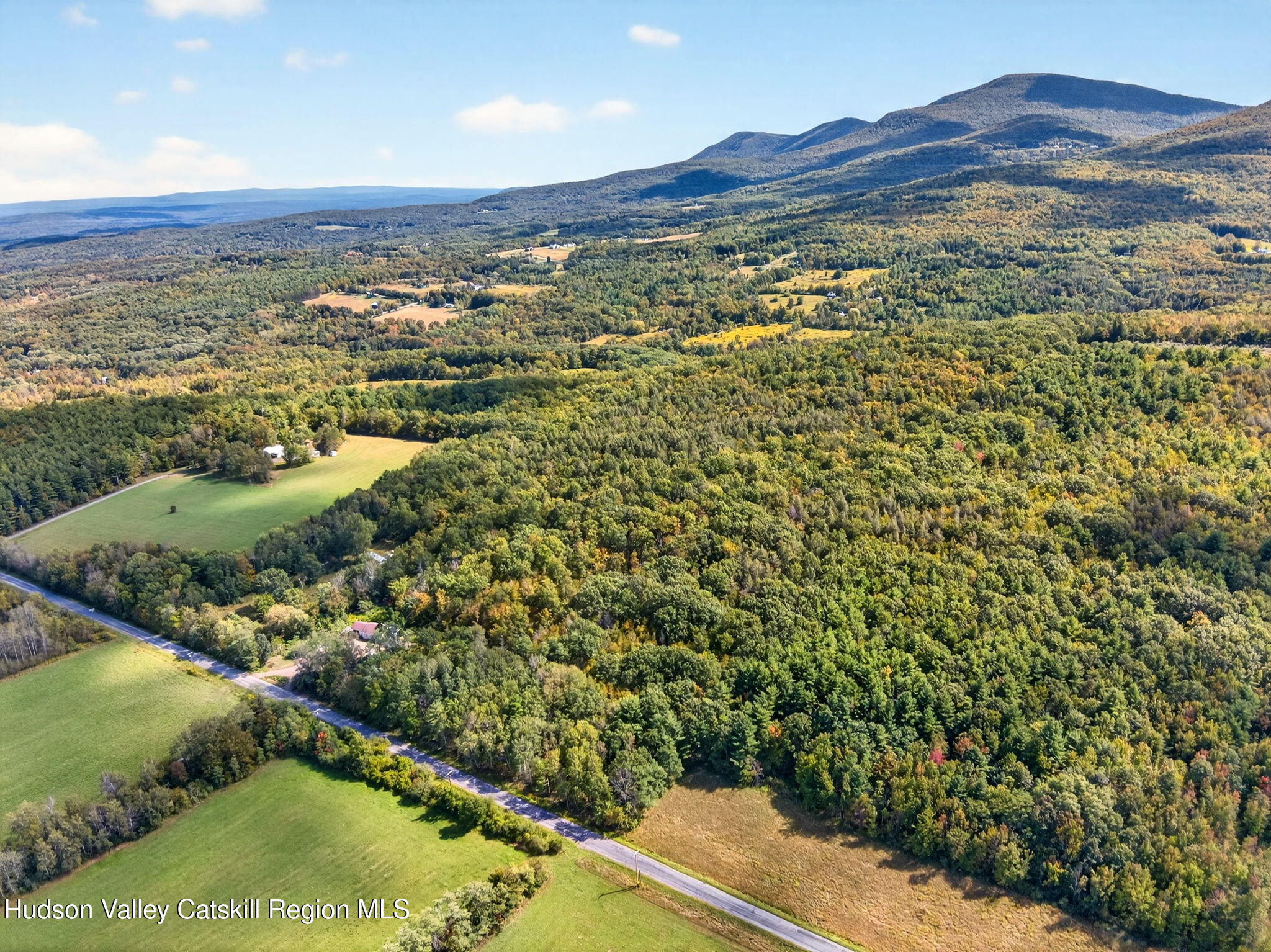 189 Sutton Road Cornwallville, NY 12418 - Photo 13 of 18 a view of a city with mountains in the background