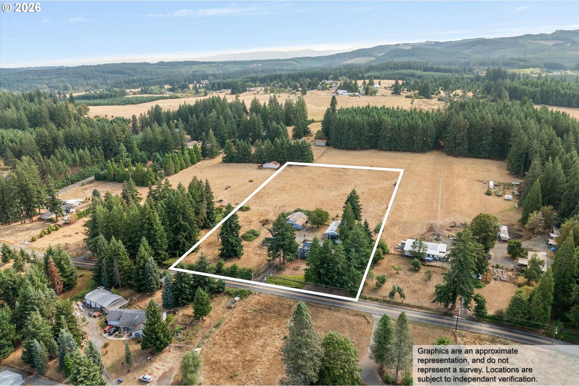 30166 South Grays Hill Road Colton, OR 97017 - Photo 3 of 48 Approximate Property Lines