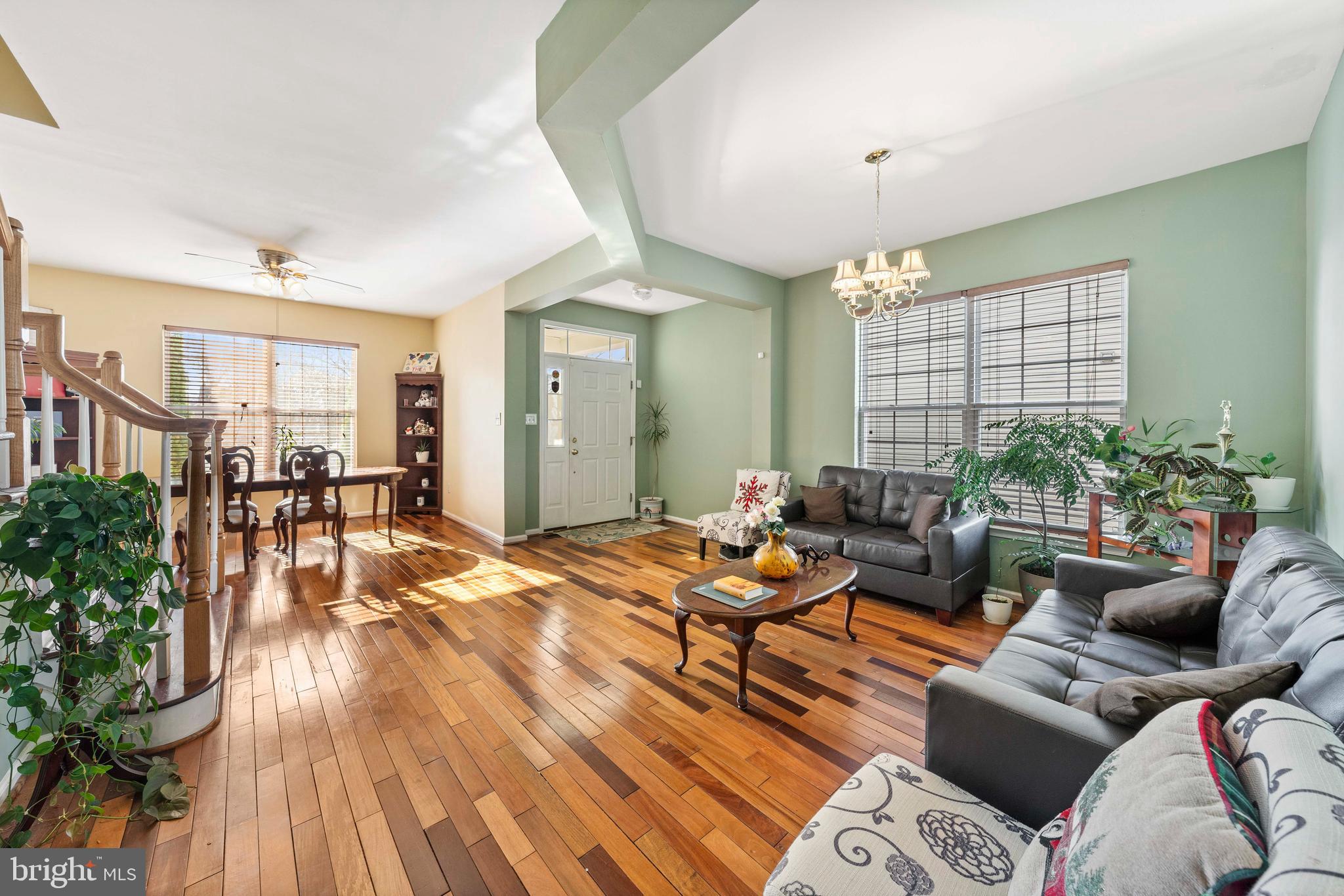 33 Cayuga Road Bordentown, NJ 08505 - Photo 3 of 30 a living room with furniture and wooden floor