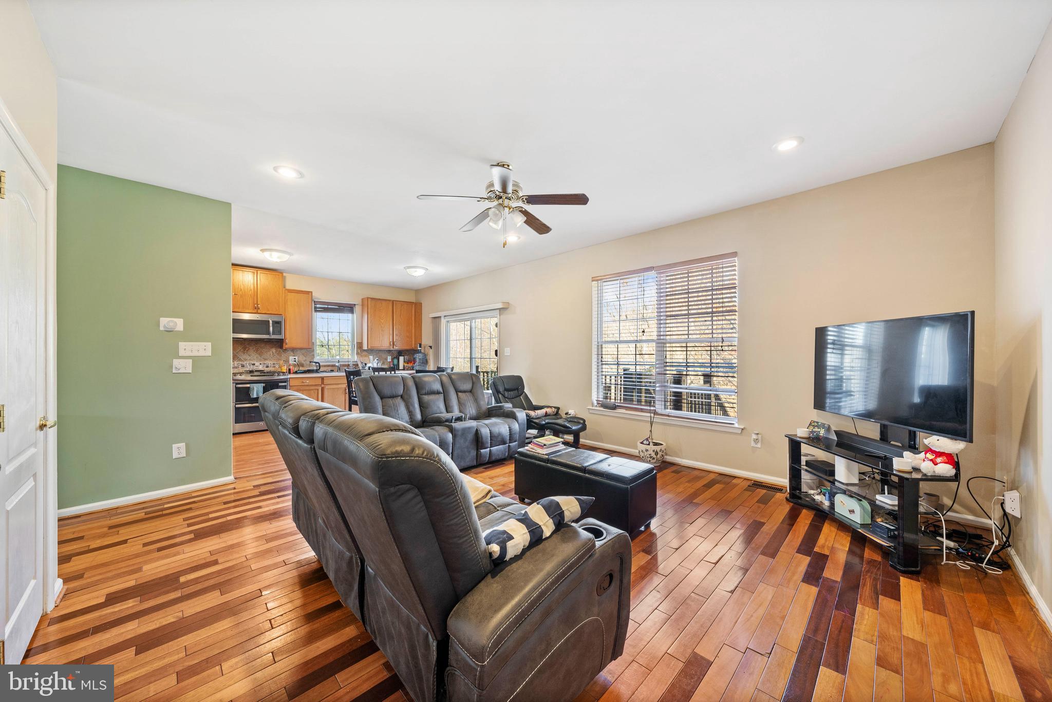 33 Cayuga Road Bordentown, NJ 08505 - Photo 8 of 30 a living room with furniture and a flat screen tv