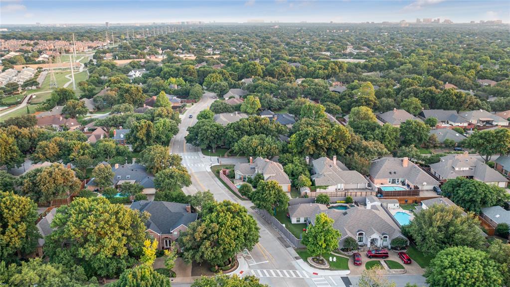 7204 Debbe Drive Dallas, TX 75252 - Photo 38 of 39 an aerial view of multiple house