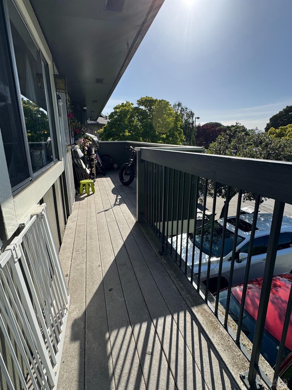 431 Bahia Way San Rafael, CA 94901 - Photo 39 of 46 a view of a balcony with wooden floor