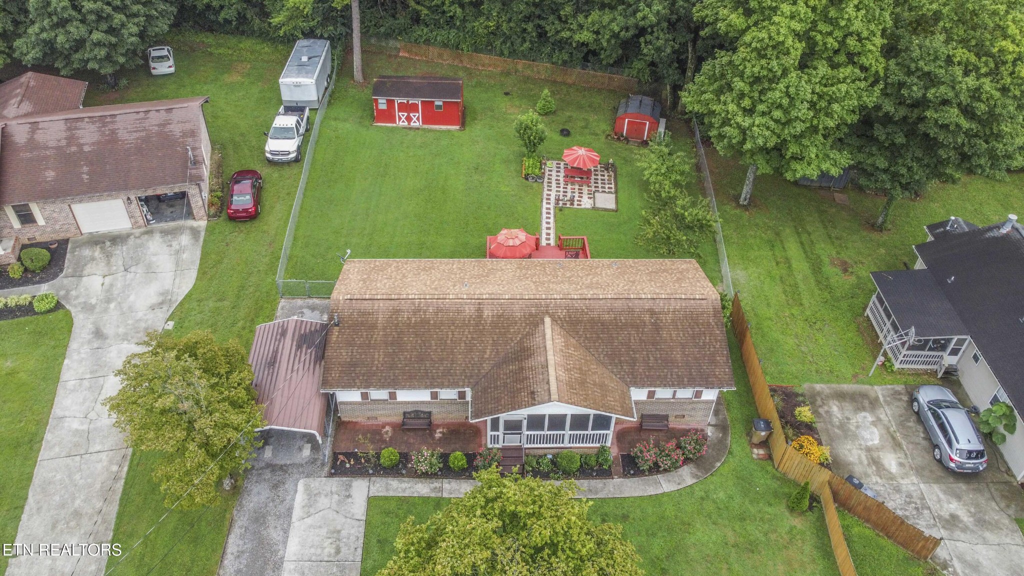 2206 Rambling Road Knoxville, TN 37912 - Photo 23 of 47 an aerial view of a house