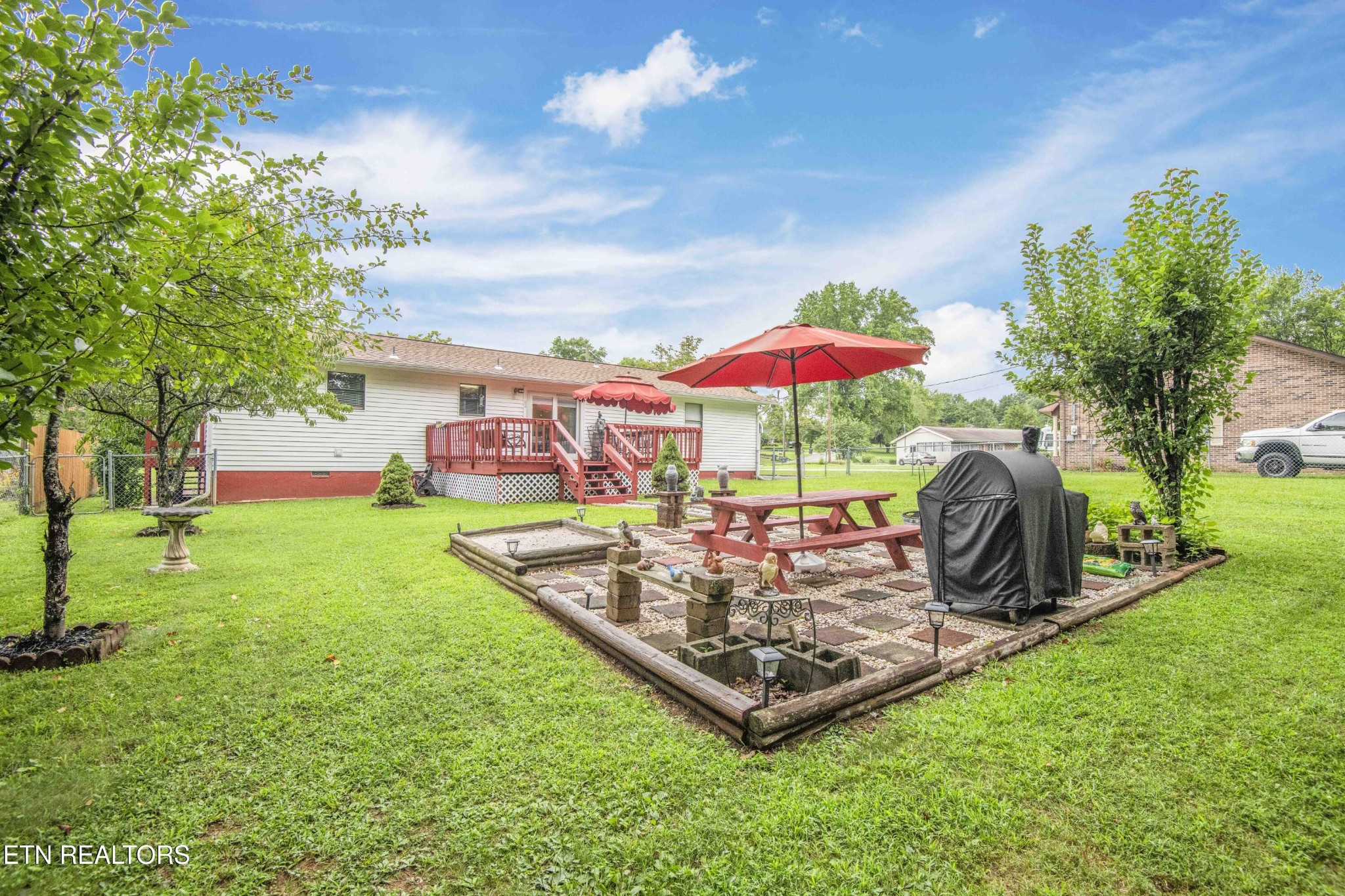 2206 Rambling Road Knoxville, TN 37912 - Photo 41 of 47 a view of a backyard with a patio