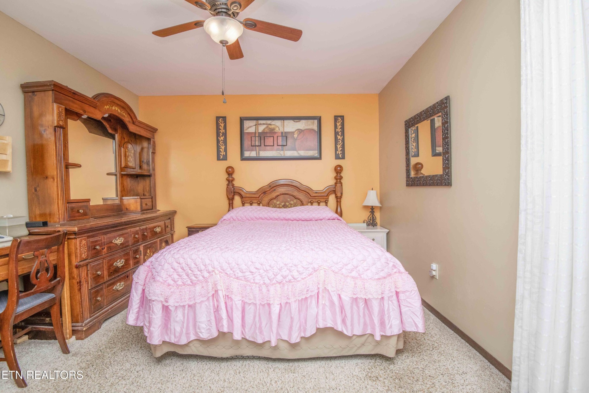 2206 Rambling Road Knoxville, TN 37912 - Photo 44 of 47 a bedroom with a bed and wooden floor