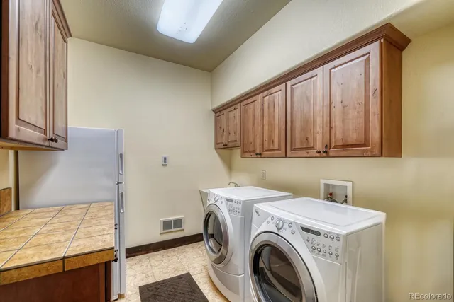 a view of outdoor space with seating space