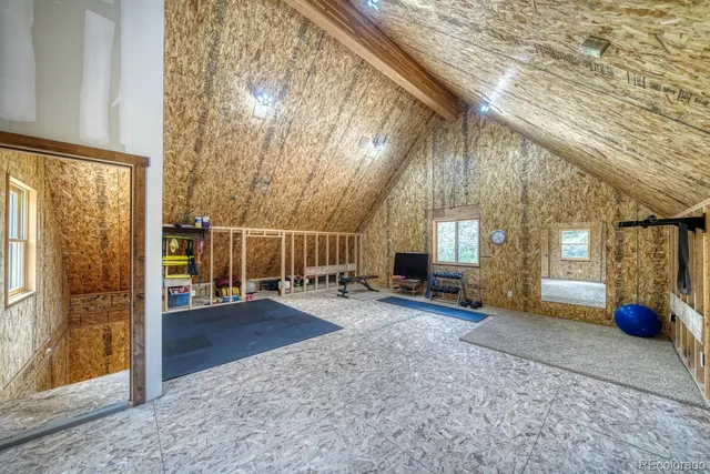 a view of a lake with a mountain in the background