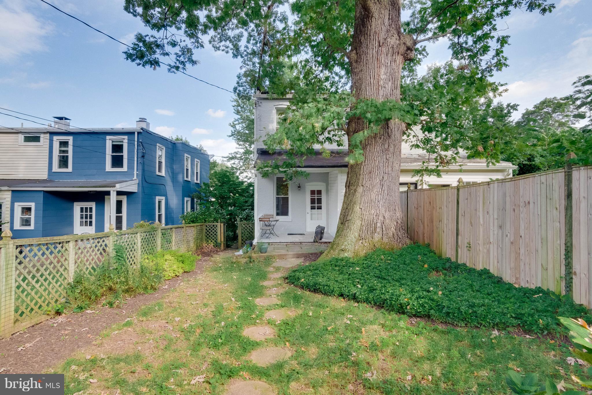 4524 Keswick Road Baltimore, MD 21210 - Photo 19 of 22 Fenced back yard from parking pad!