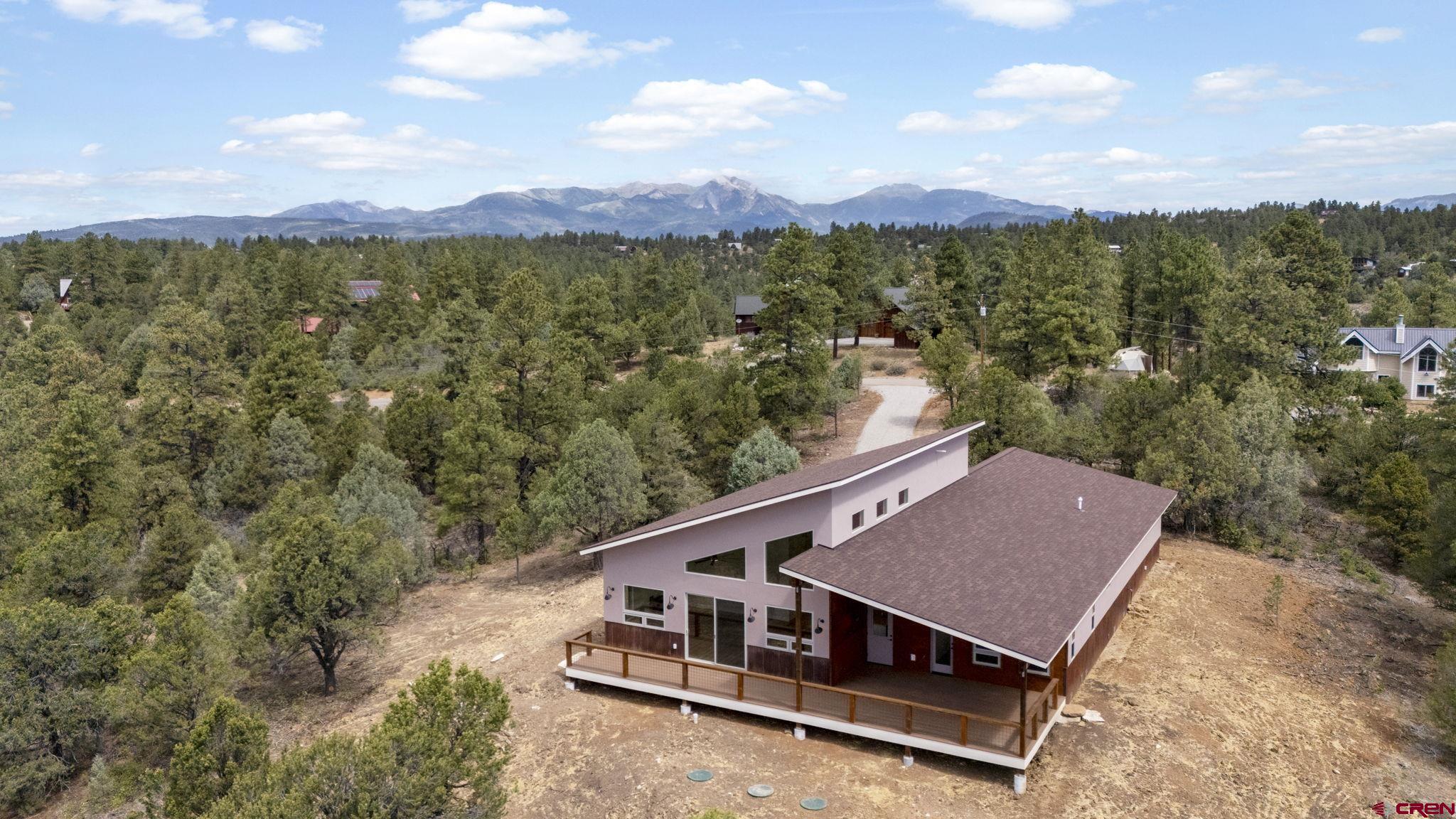 640 Sawmill Road Durango, CO 81303 - Photo 2 of 42 a view of a mountain from a balcony