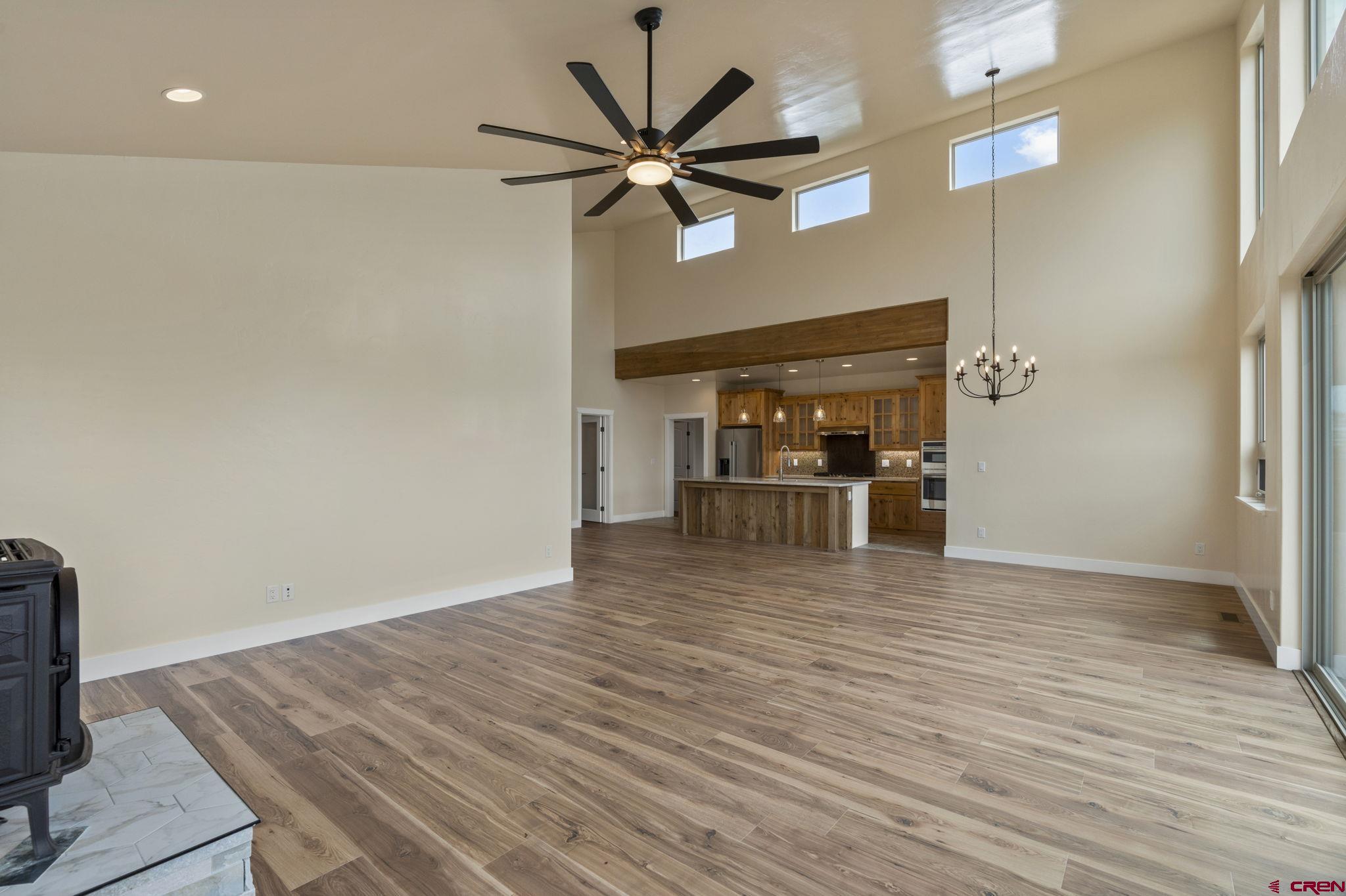 640 Sawmill Road Durango, CO 81303 - Photo 10 of 42 a view of a livingroom with a hardwood floor