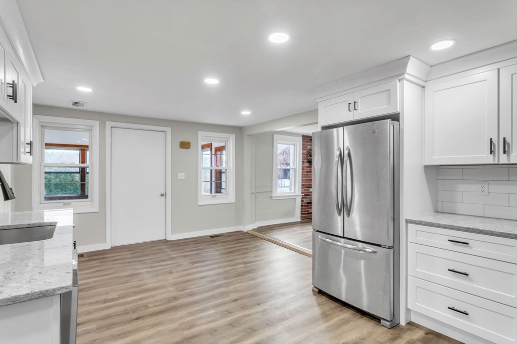 140 Greenwich Plains Road Ware, MA 01082 - Photo 14 of 42 a view of kitchen with stainless steel appliances granite countertop a refrigerator and a stove top oven