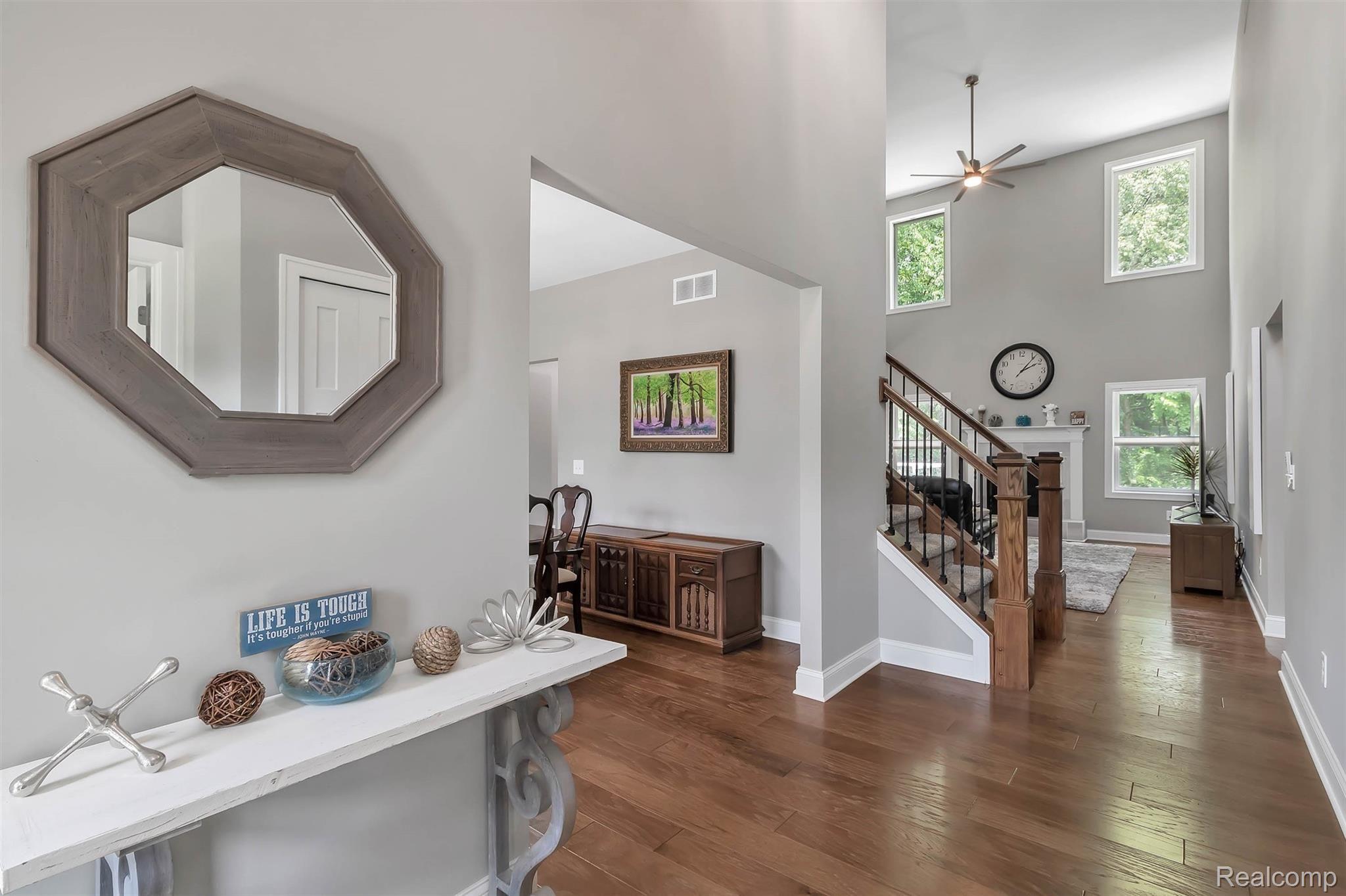 860 North Hacker Road Howell, MI 48843 - Photo 13 of 53 View as you enter the front door