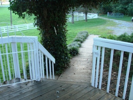 3356 Green Level Road Rocky Mount, VA 24151 - Photo 23 of 27 Entrance to Rear Deck