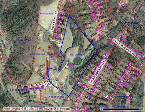 3356 Green Level Road Rocky Mount, VA 24151 - Photo 27 of 27 Aerial Property Photo