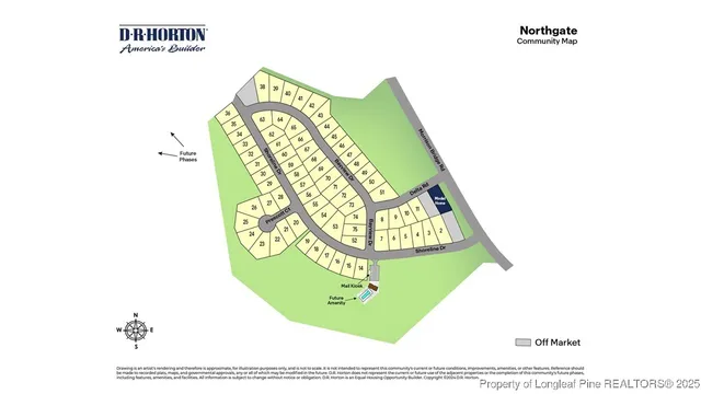$374,740 | 3055 Bayview Drive, Vass, NC 28394