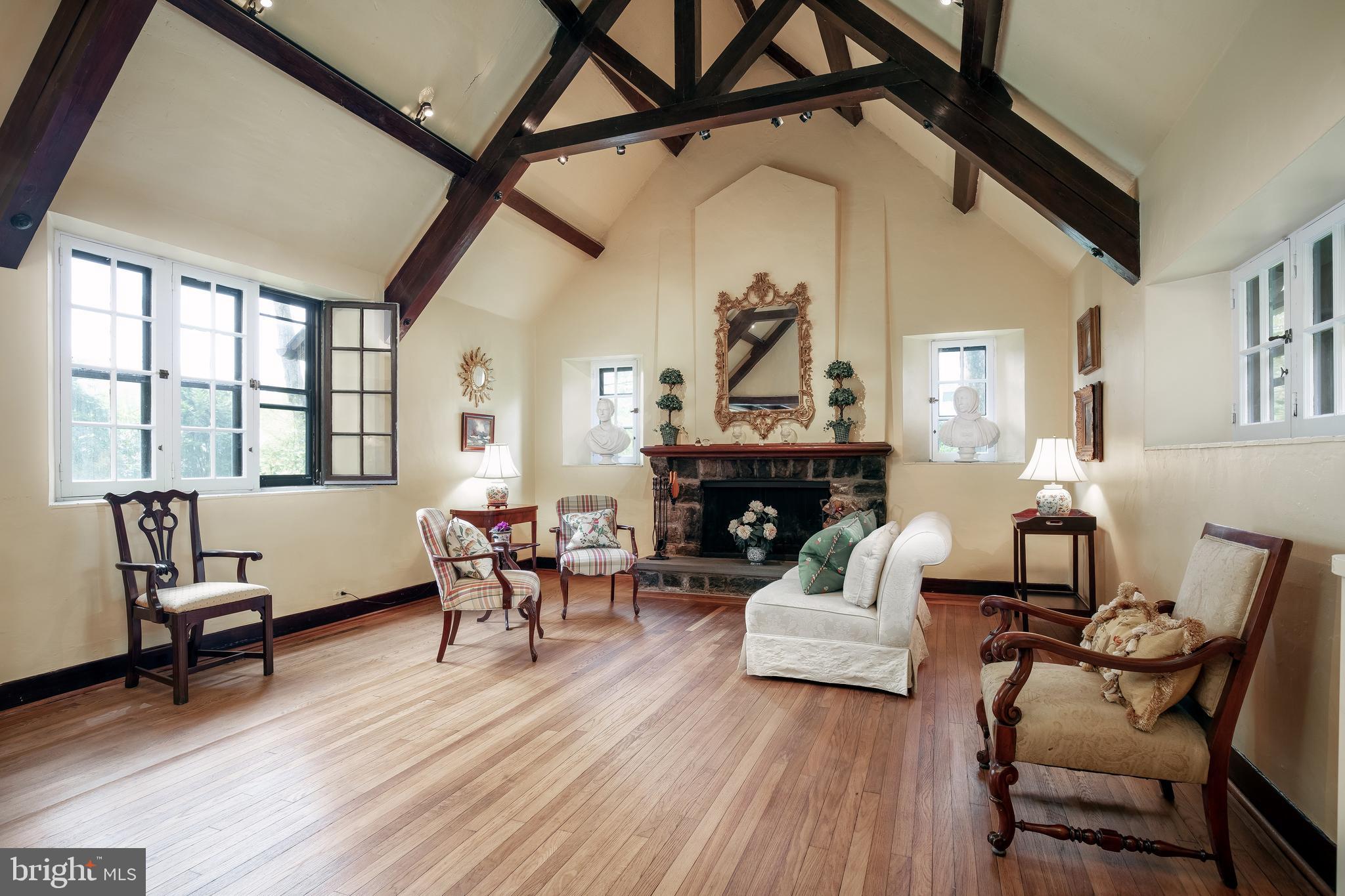 408 Upper Gulph Road Strafford, PA 19087 - Photo 2 of 20 Expansive Living/Dining Room Combination