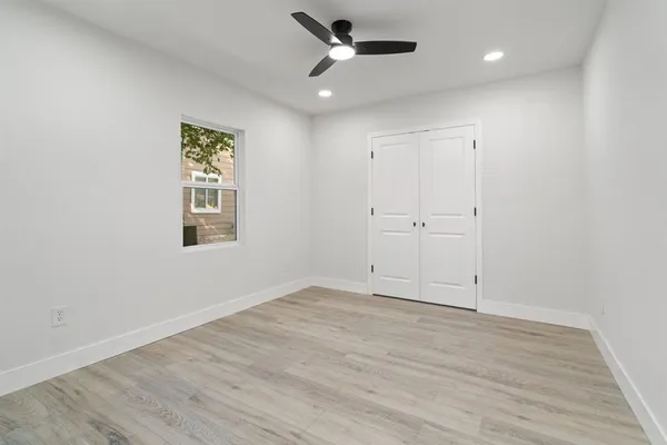 wooden floor in an empty room