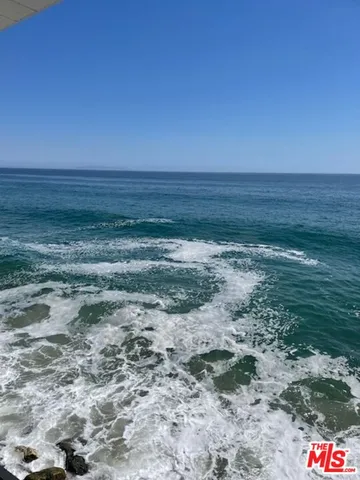 a view of an ocean beach
