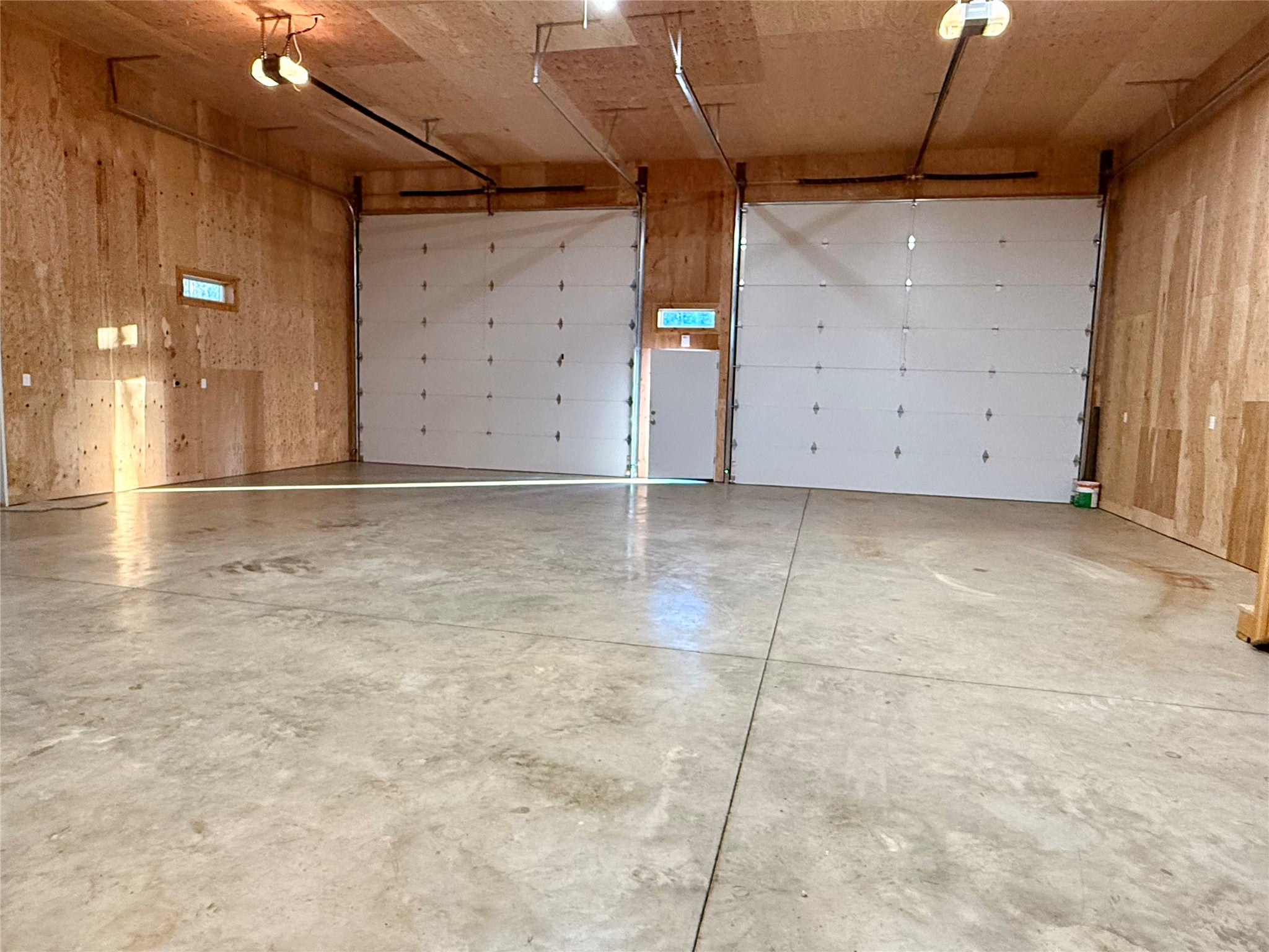 16x14 garage doors in shop