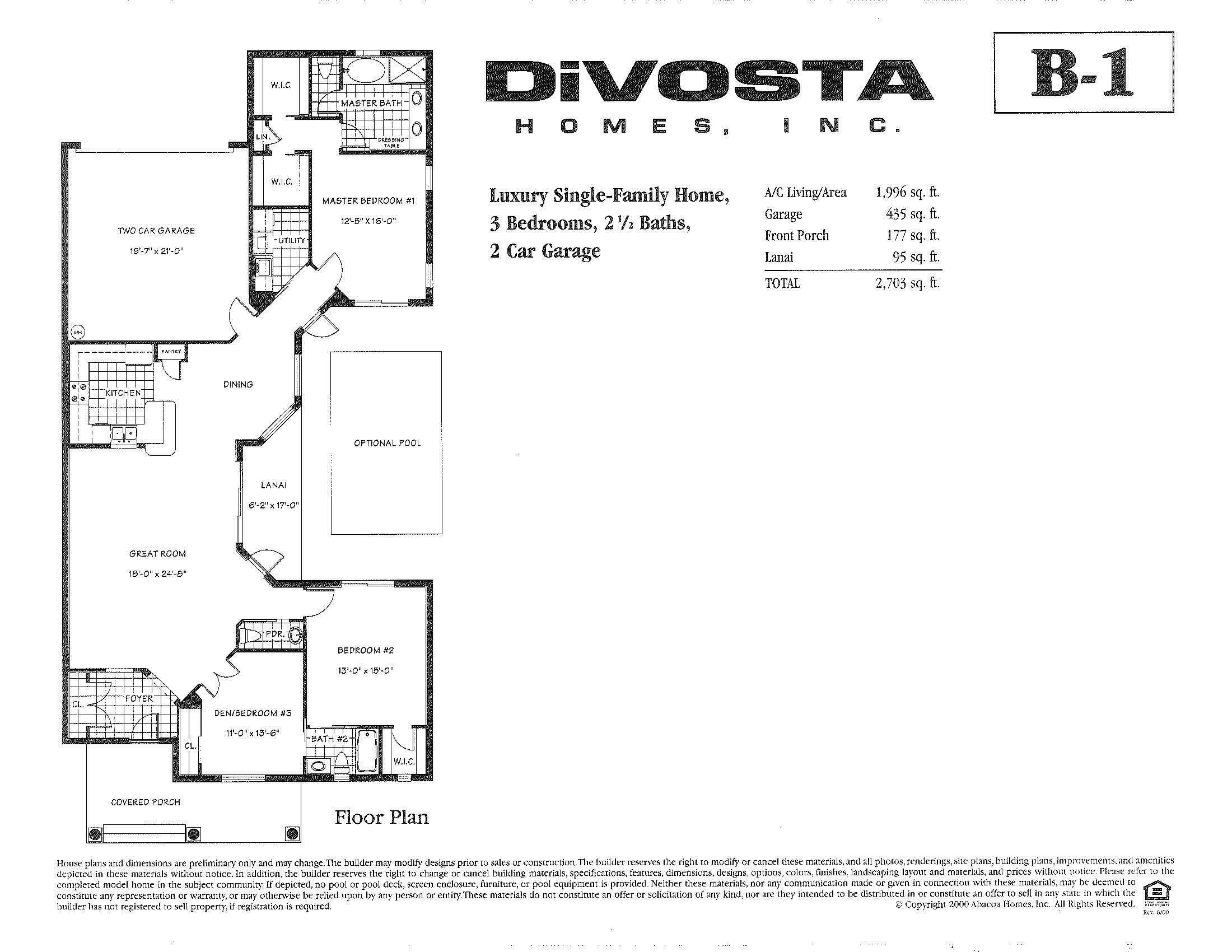 176 Paradise Circle Jupiter, FL 33458 - Photo 35 of 35 Floor Plan