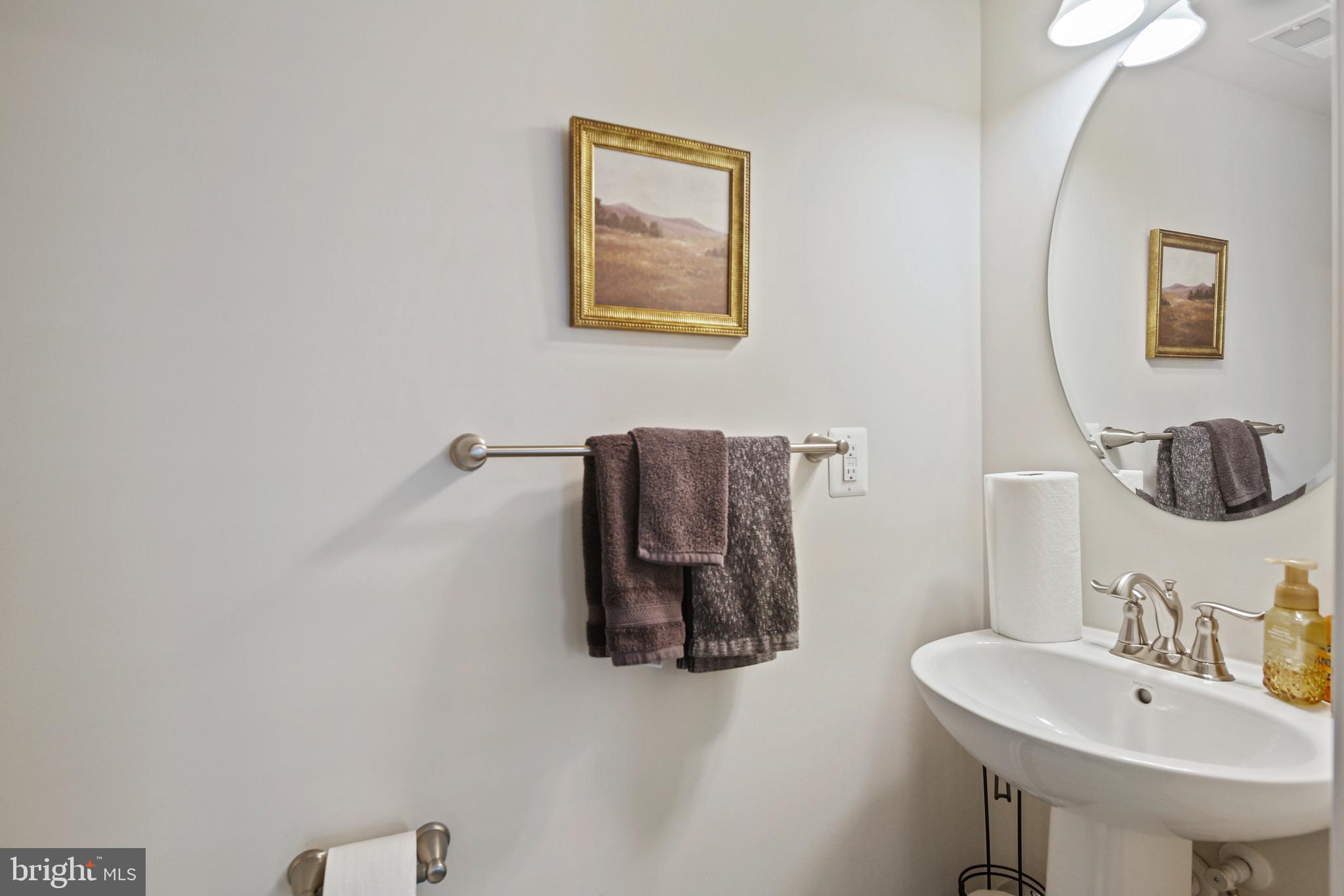 10012 Sandy Run Road Baltimore, MD 21220 - Photo 14 of 34 a bathroom with a sink and a mirror