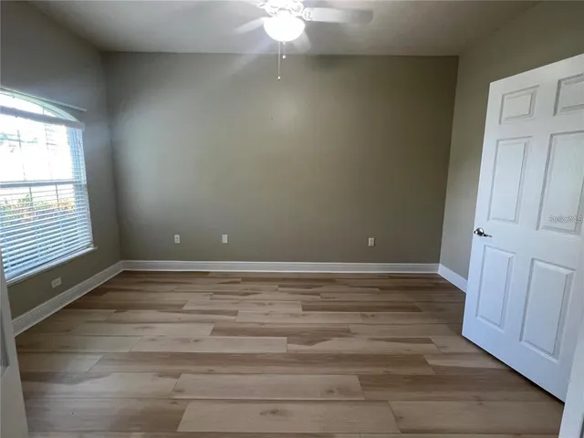 wooden floor in an empty room