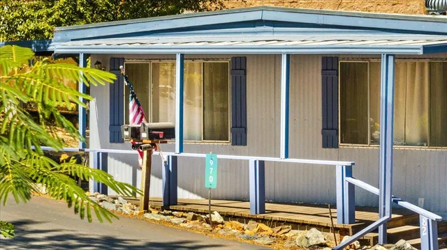 a view of a entryway door of the house